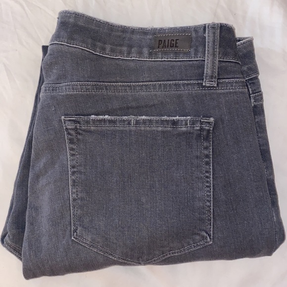 Low rise skinny grey jeans “Paige” - Picture 3 of 3